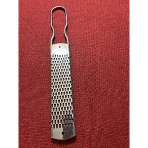 Handheld Grater Cheese/Spices/Zest INOX Made In Italy Stainless Steel